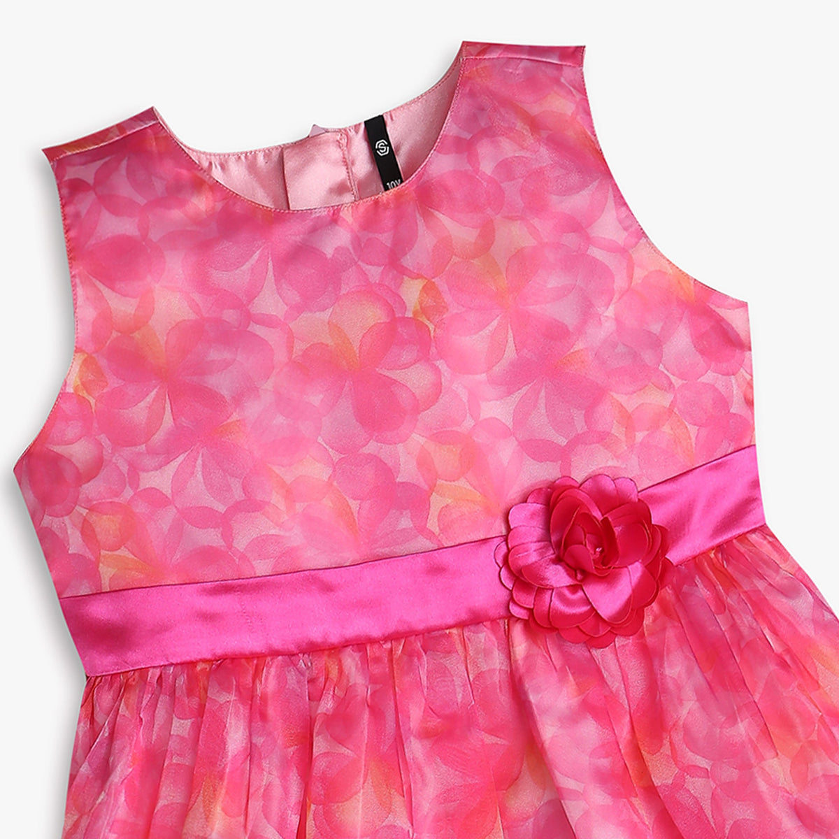 Girls Regular Fit Printed Frock