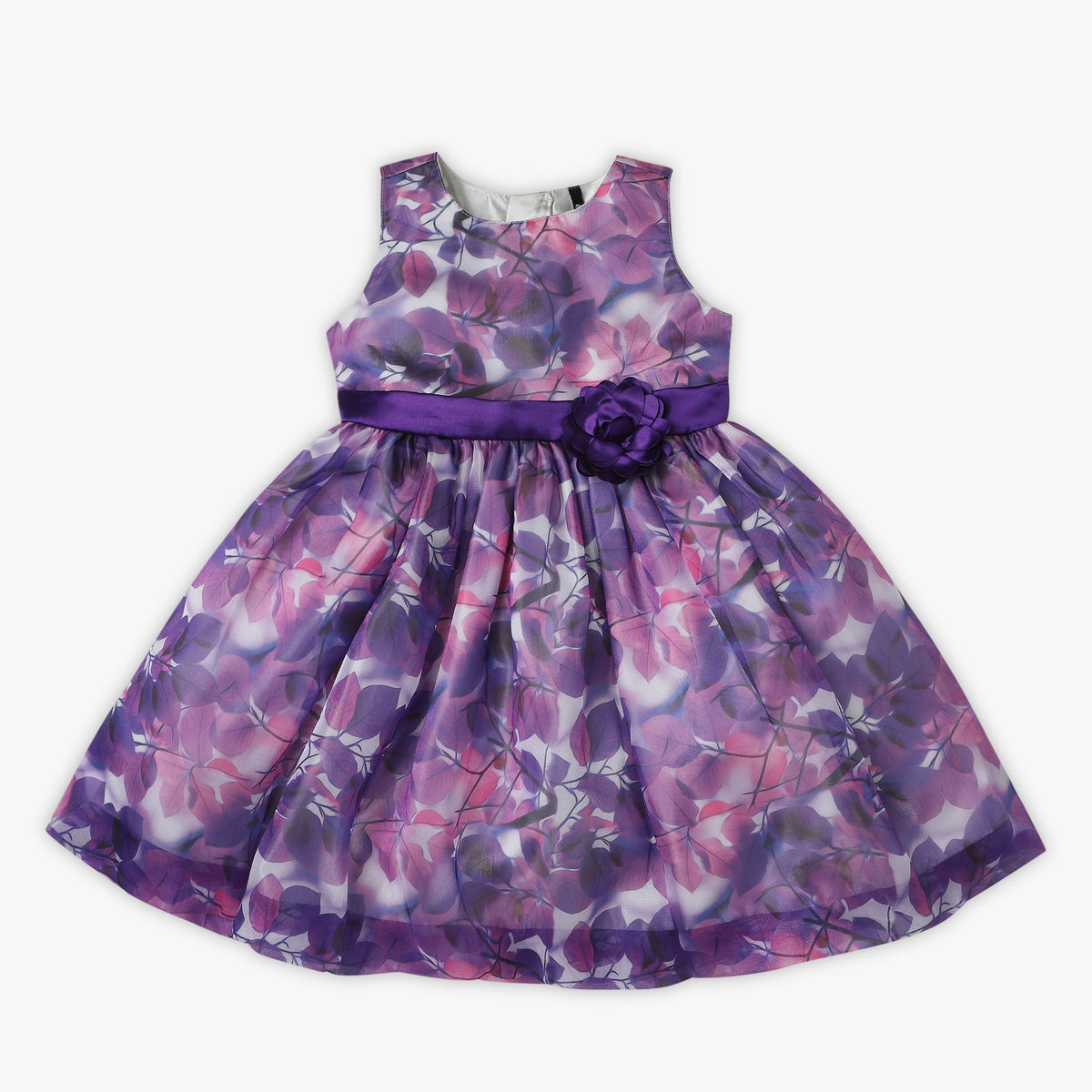 Girls Regular Fit Printed Frock