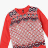 Girl's Regular Fit Jacquard Sweater