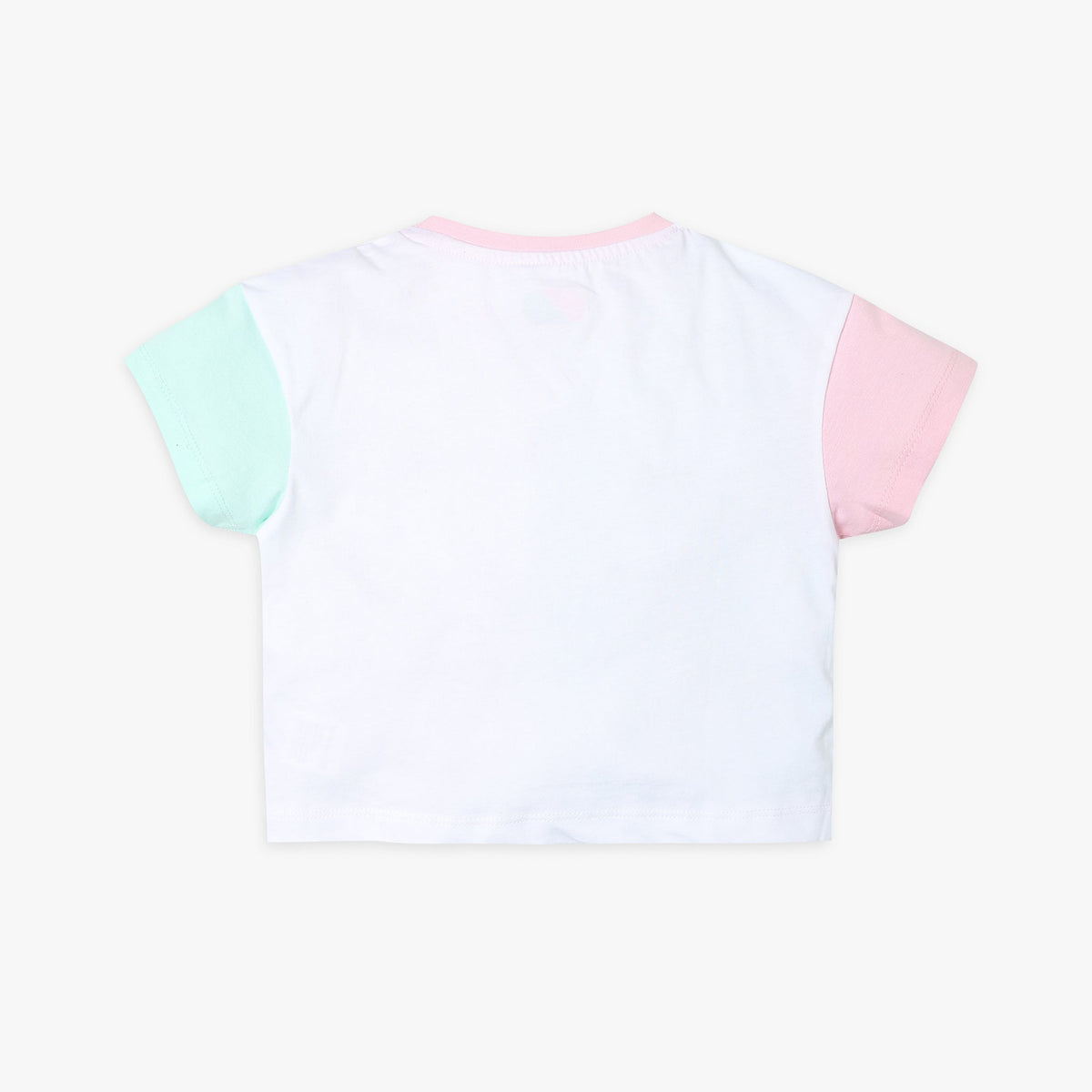 Girl's Regular Fit Solid T-Shirt