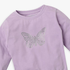 Girl's Regular Fit Graphic T-Shirt