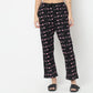 Regular Fit Printed Mid Rise Pyjamas