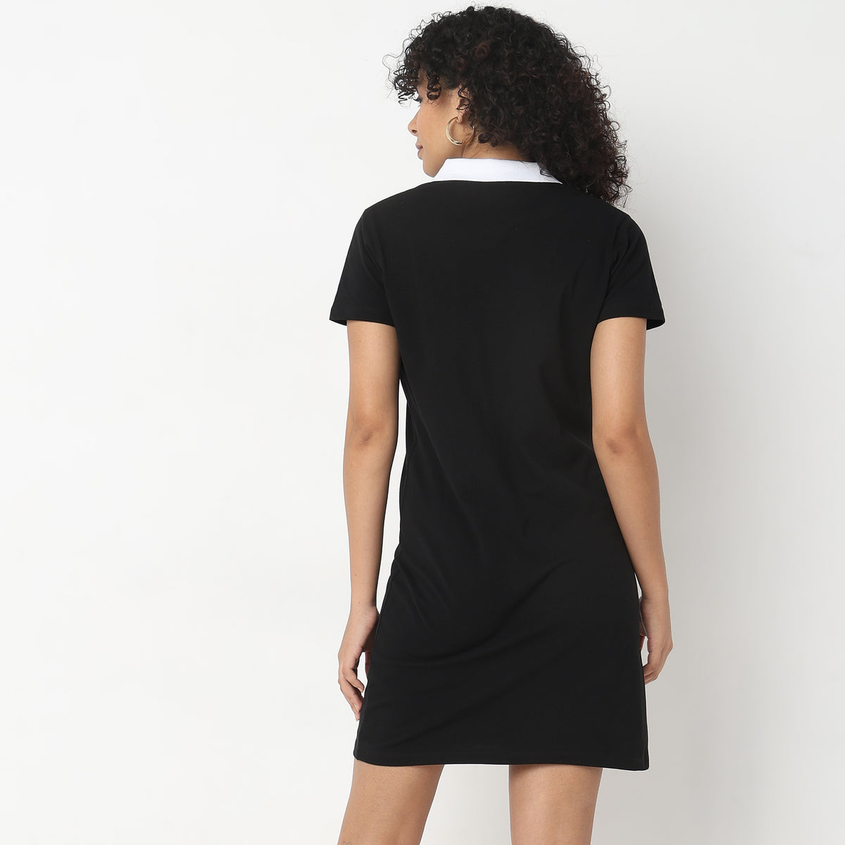 Slim Fit Solid Dress