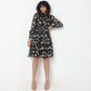 Flare Fit Floral Dress