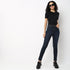 Skinny Fit Essential High Rise Jeans