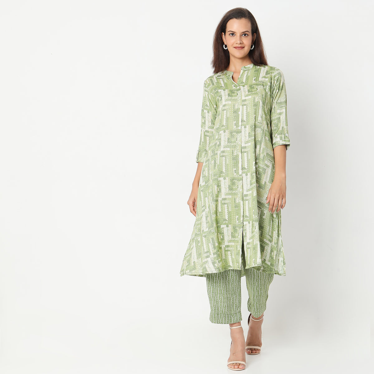 Regular Fit Printed Kurta Sets