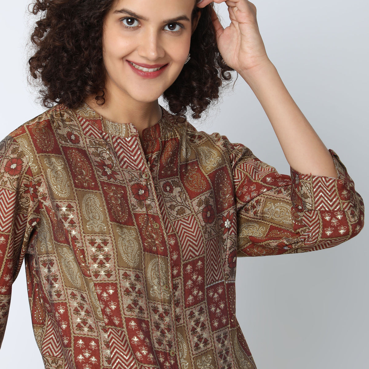 Regular Fit Printed Kurta Sets