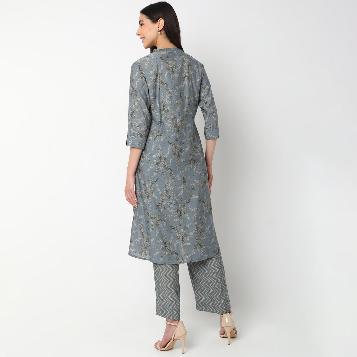 Regular Fit Printed Kurta Set