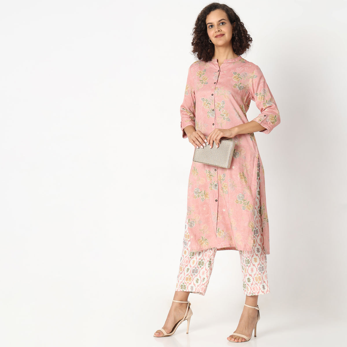Regular Fit Printed Kurta Sets
