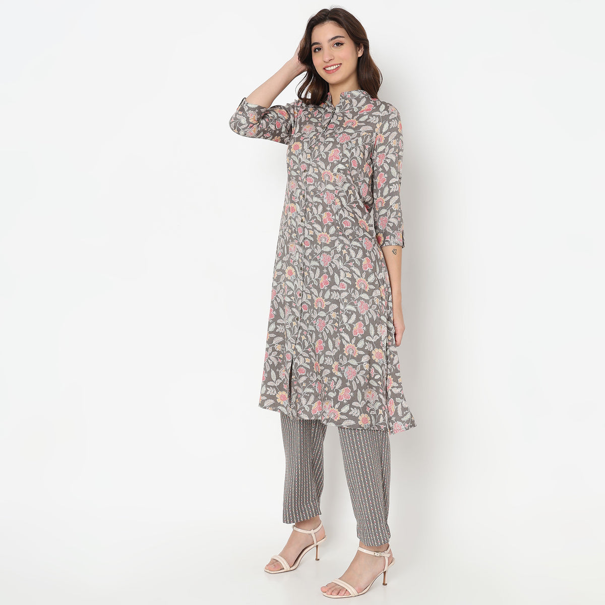 Regular Fit Printed Kurta Sets