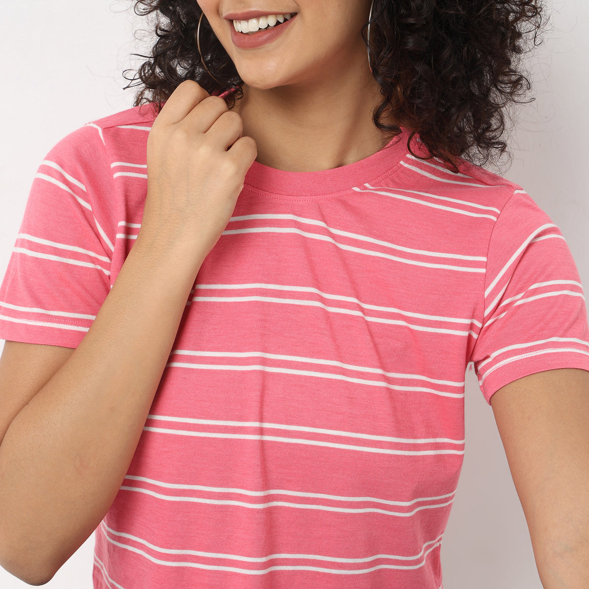 Slim Fit Striped T-Shirt