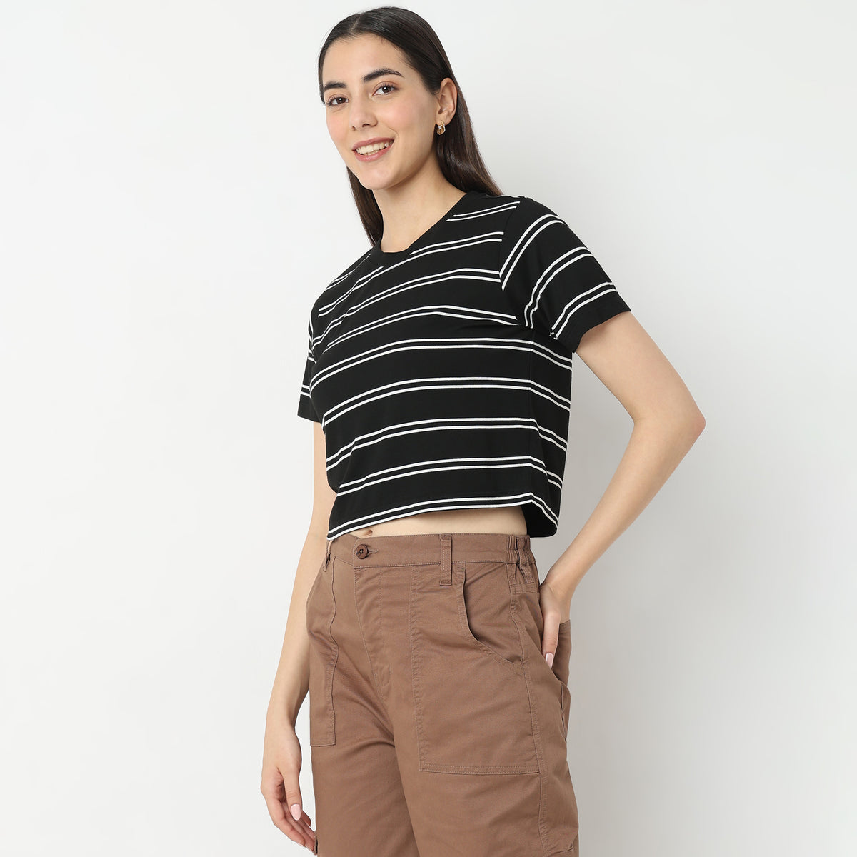 Slim Fit Striped T-Shirt