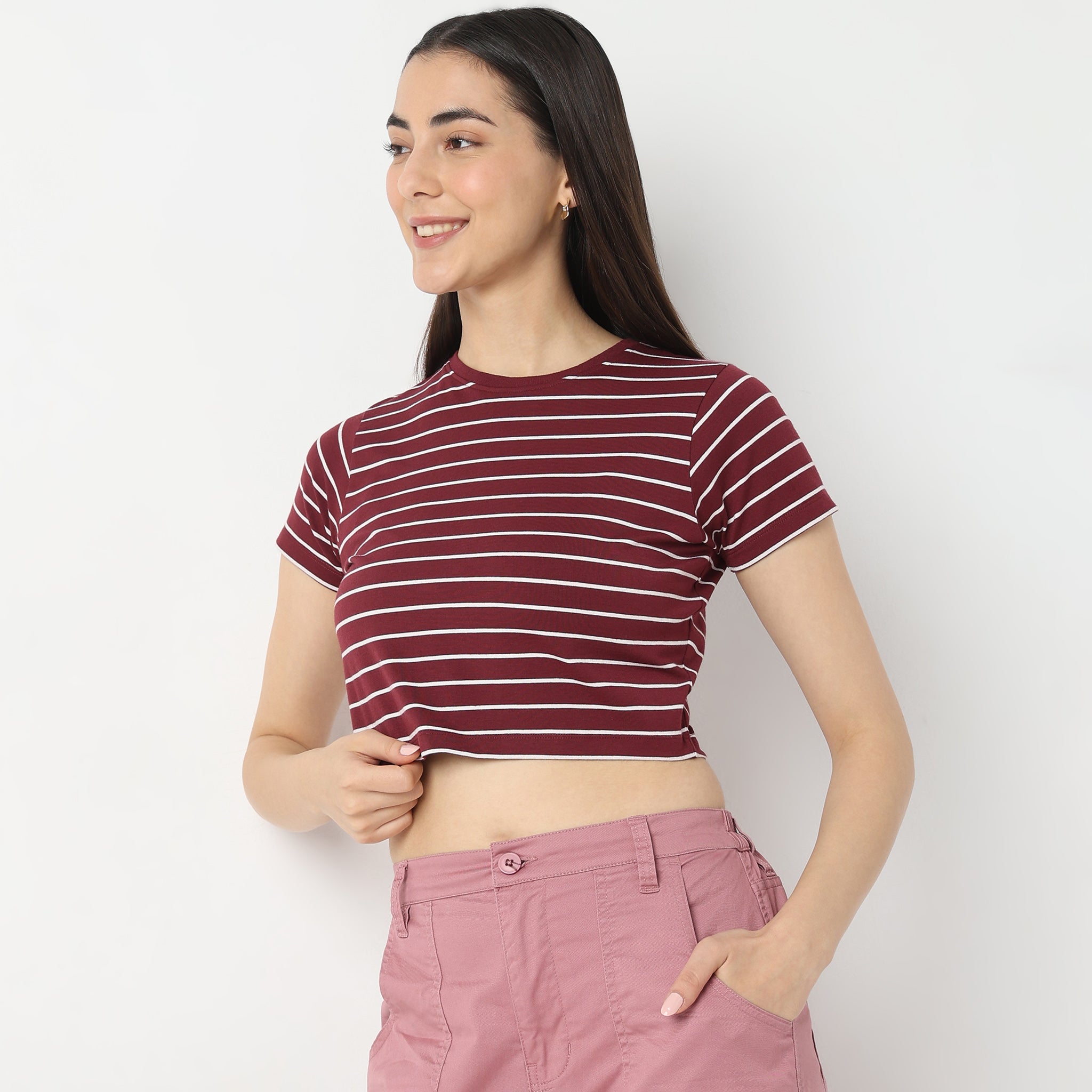 Slim Fit Striped T-Shirt