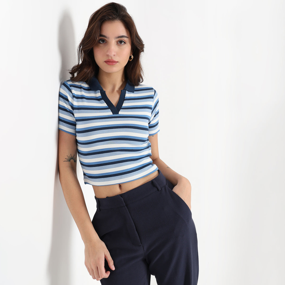 Slim Fit Striped T-Shirt