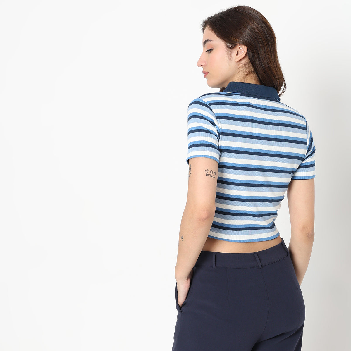 Slim Fit Striped T-Shirt