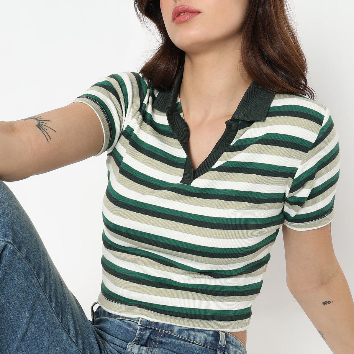 Slim Fit Striped T-Shirt