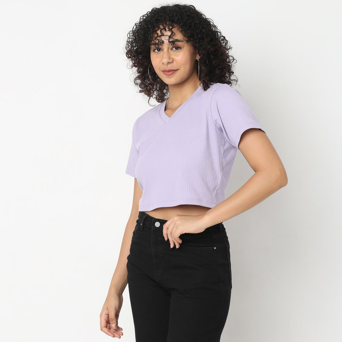 Slim Fit Solid T-Shirt