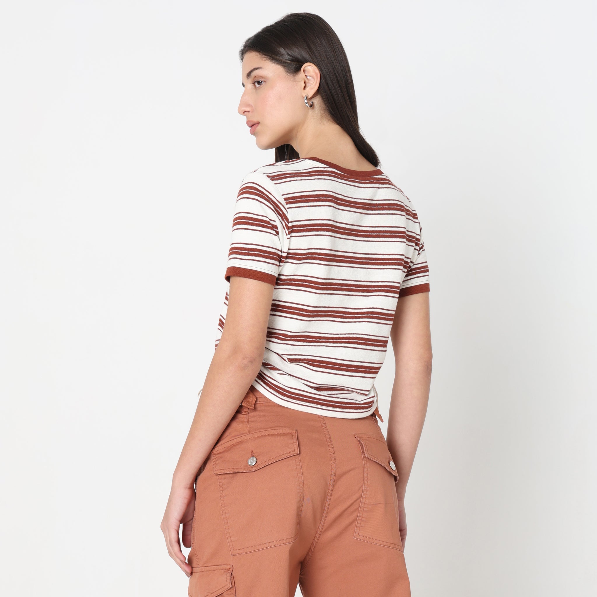Fitted Striped T-Shirt