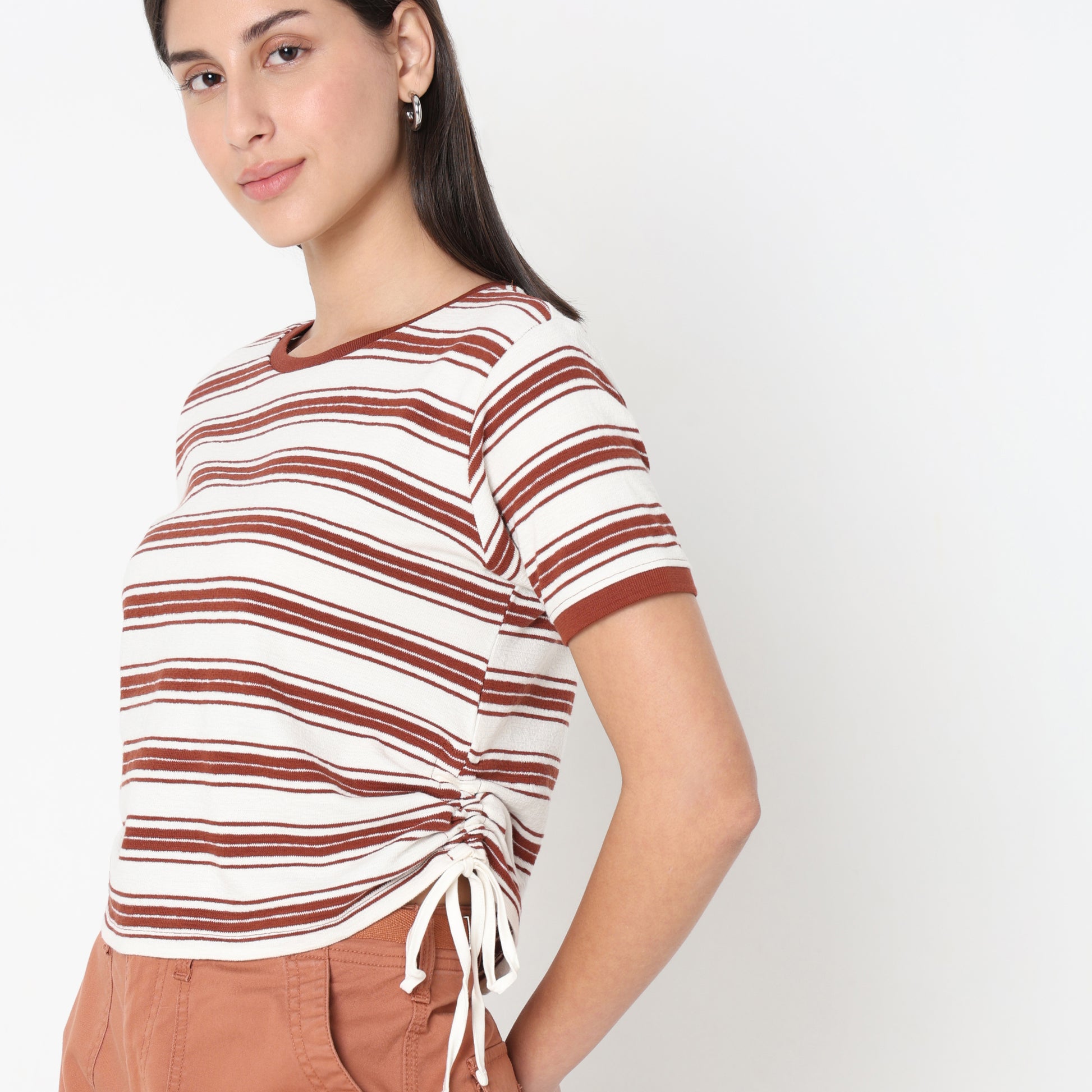 Fitted Striped T-Shirt