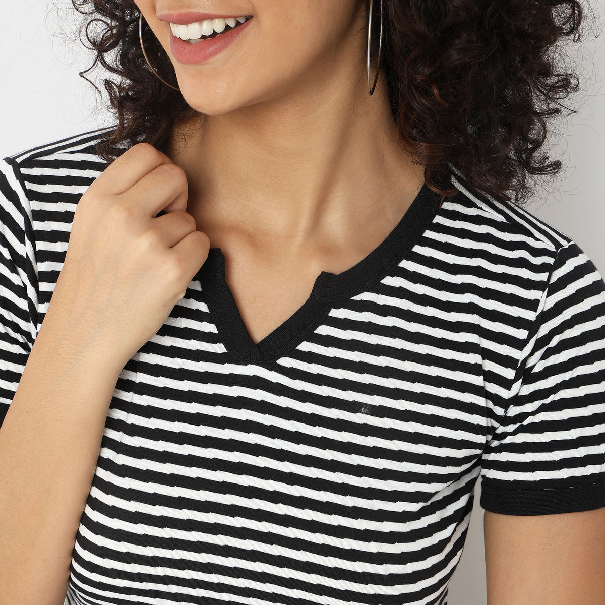 Slim Fit Striped T-Shirt