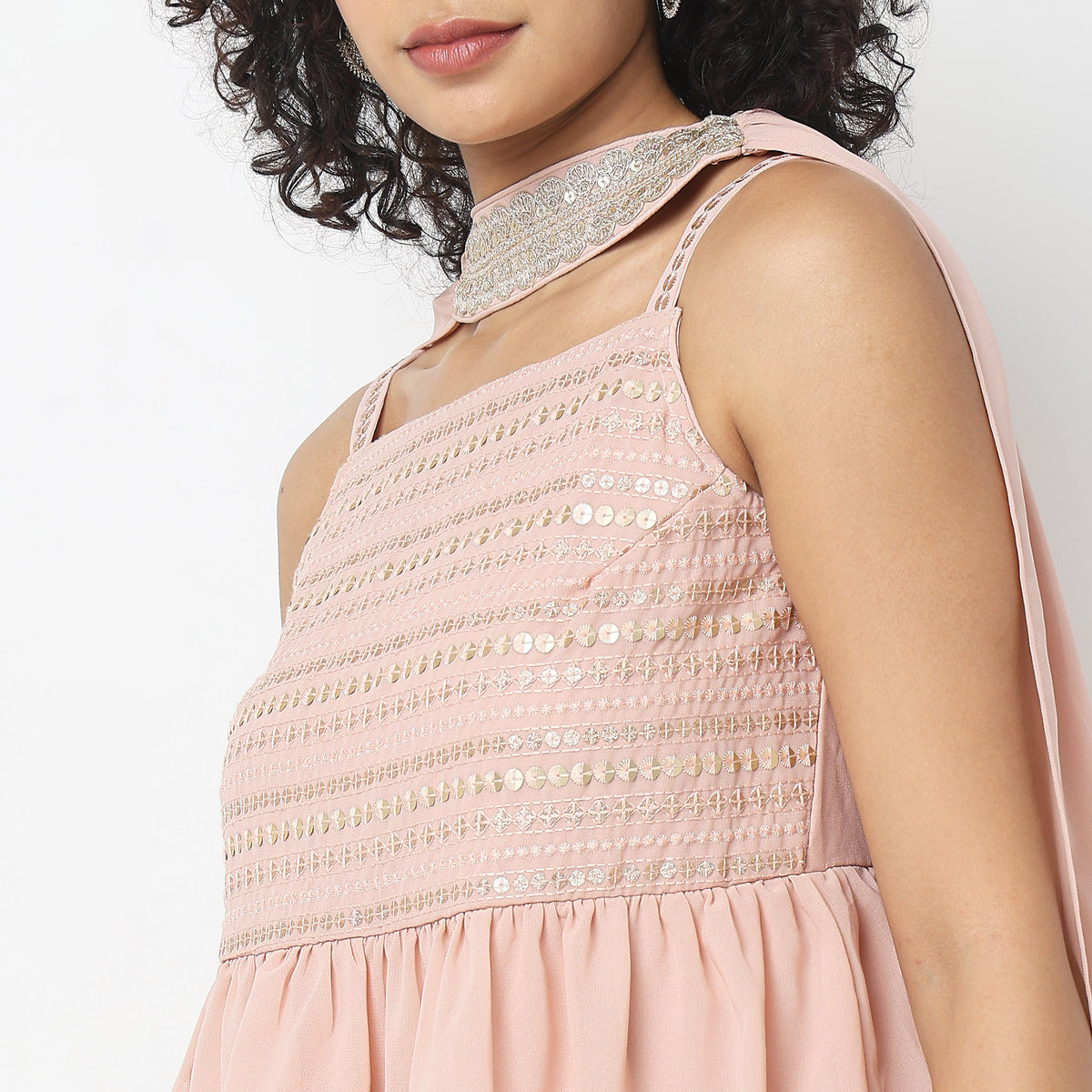 Flare Fit Embellished Ethnic Sets
