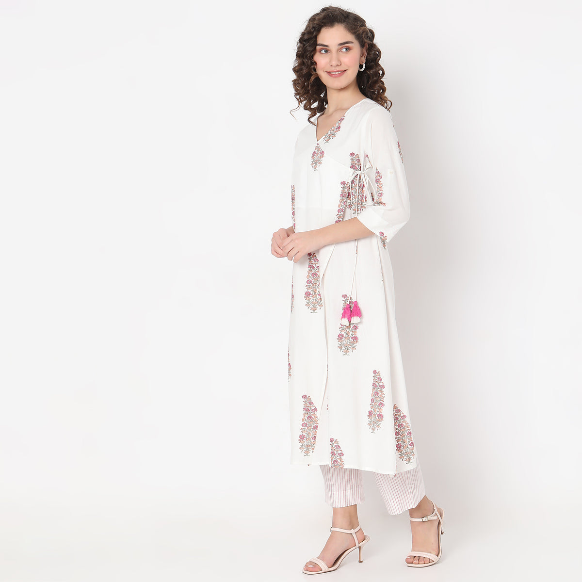 Flare Fit Printed Kurta Sets