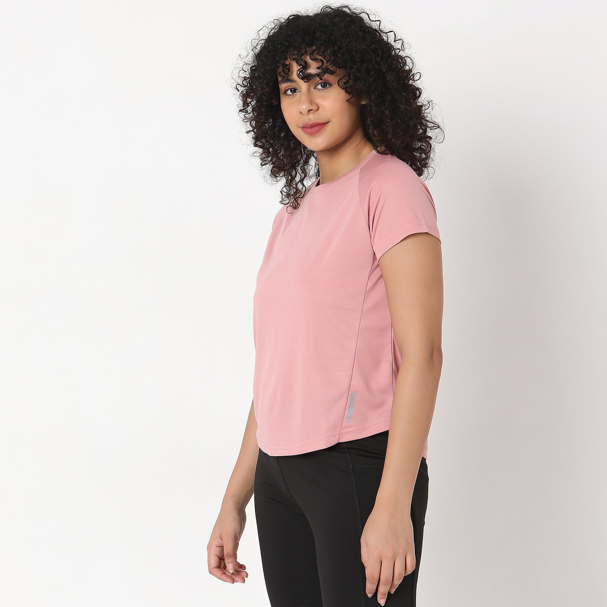 Regular Fit Solid T-Shirt