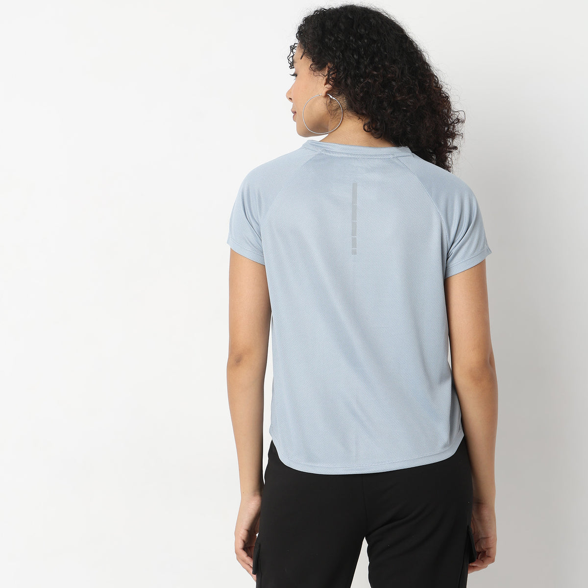 Regular Fit Solid T-Shirt