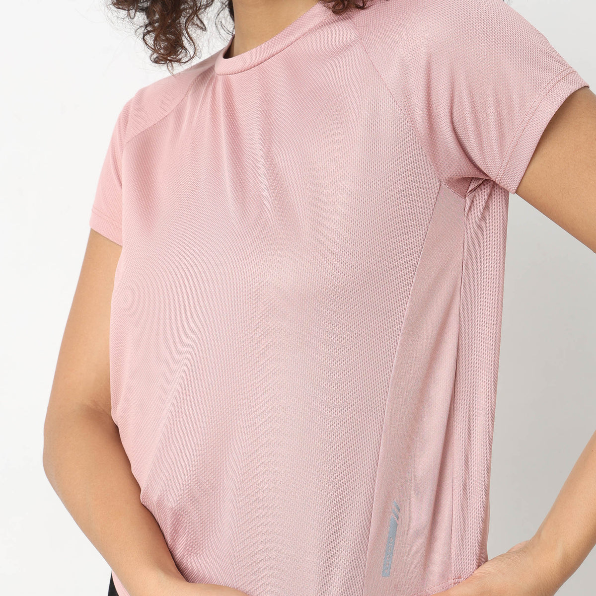 Regular Fit Solid T-Shirt