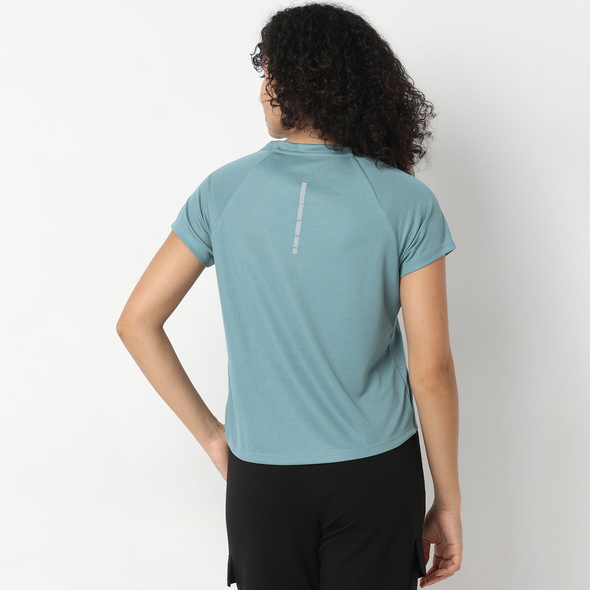 Regular Fit Solid T-Shirt