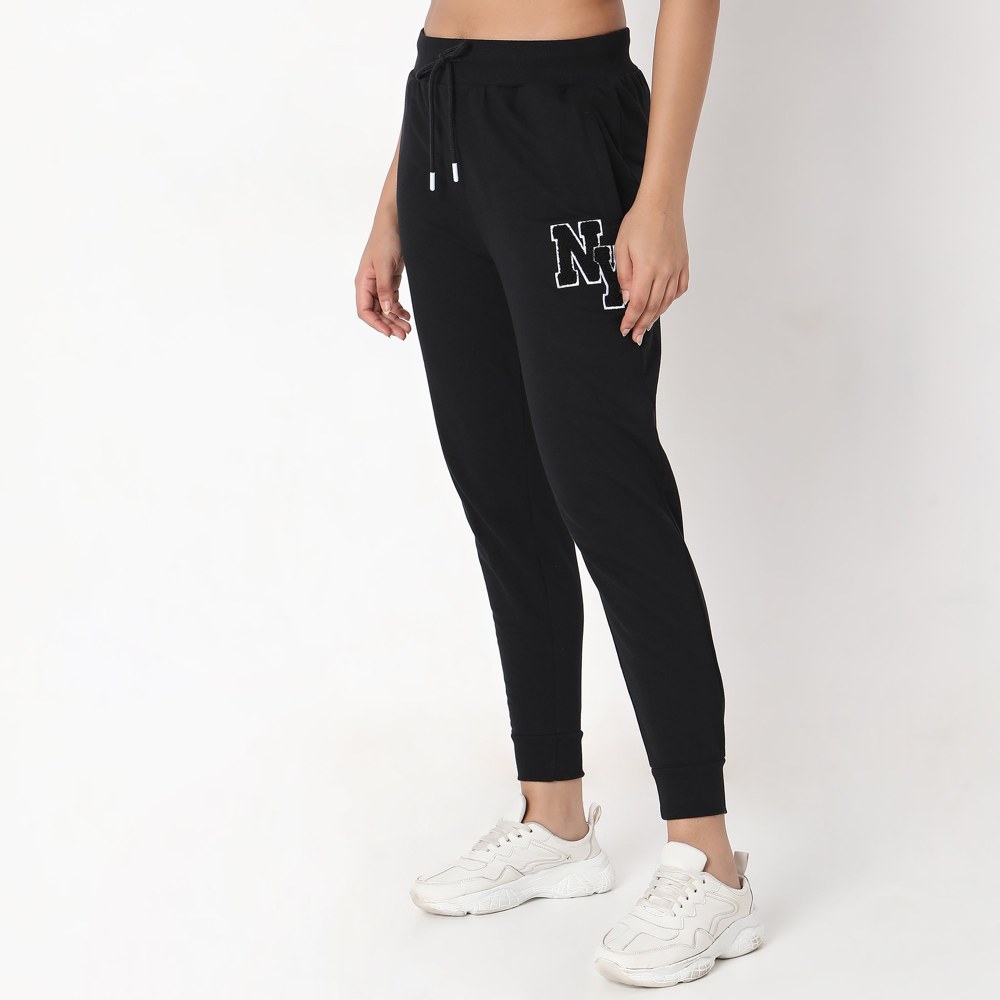 Adidas high rise discount joggers