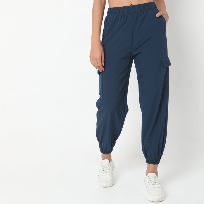 Regular Fit Solid  Joggers