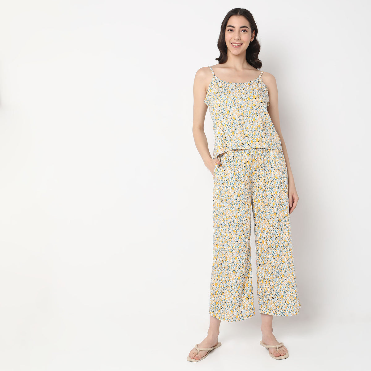 Regular Fit Printed Sleepwear Sets