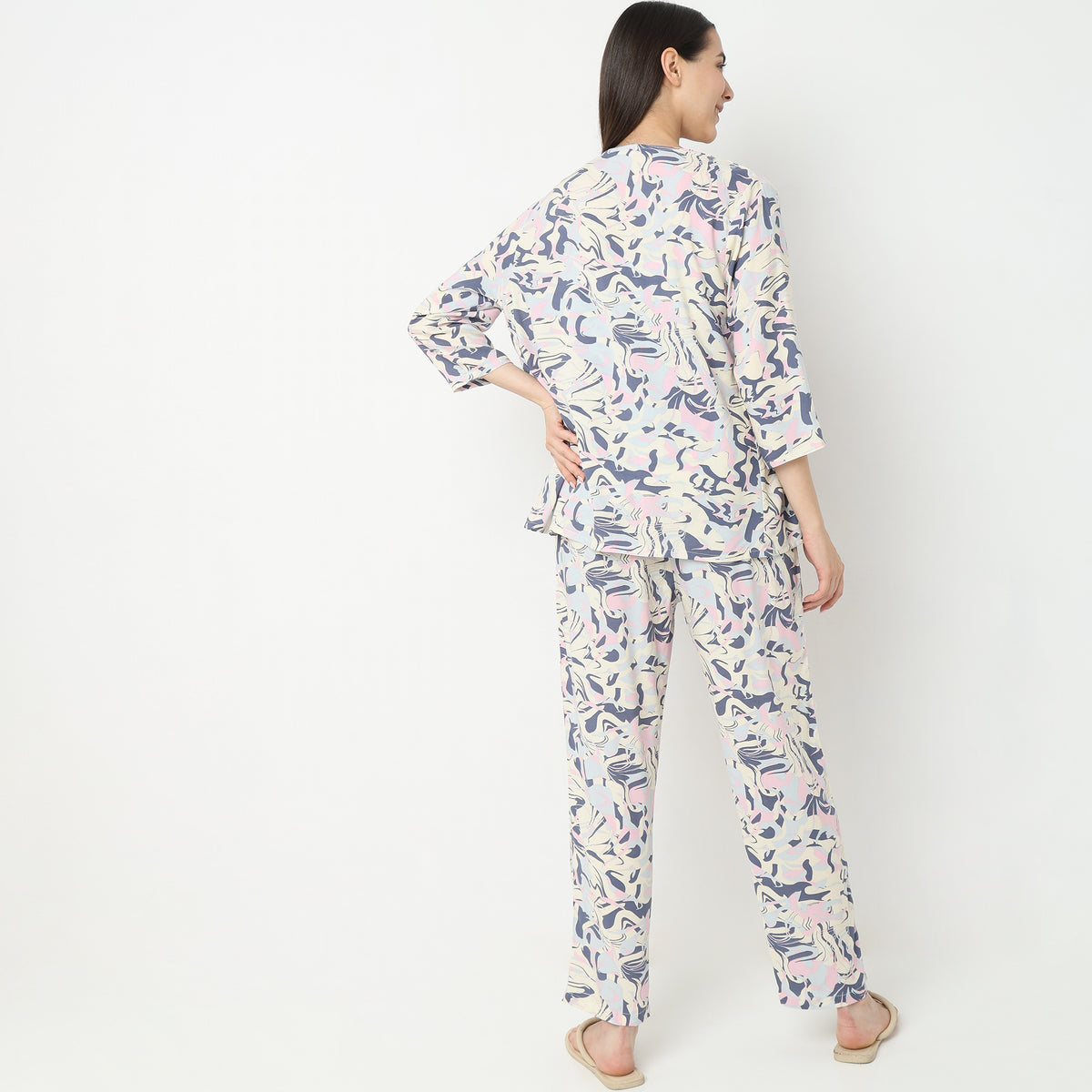 Regular Fit Printed Sleepwear Sets