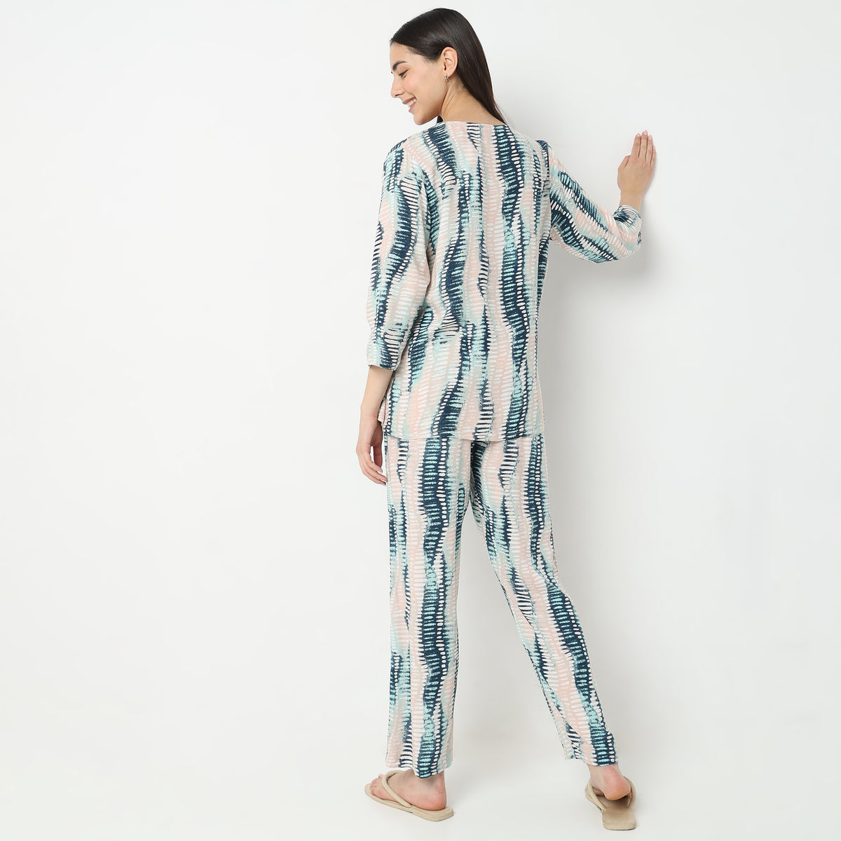 Regular Fit Printed Sleepwear Sets