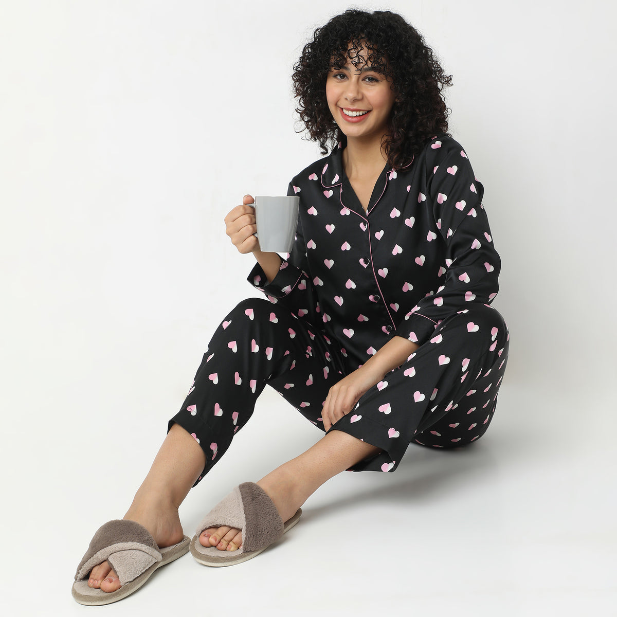 Regular Fit Printed Sleepwear Sets