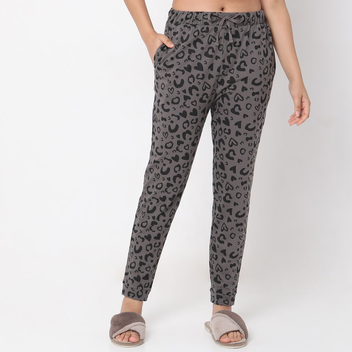 Regular Fit Animal Print Sleepwear Sets