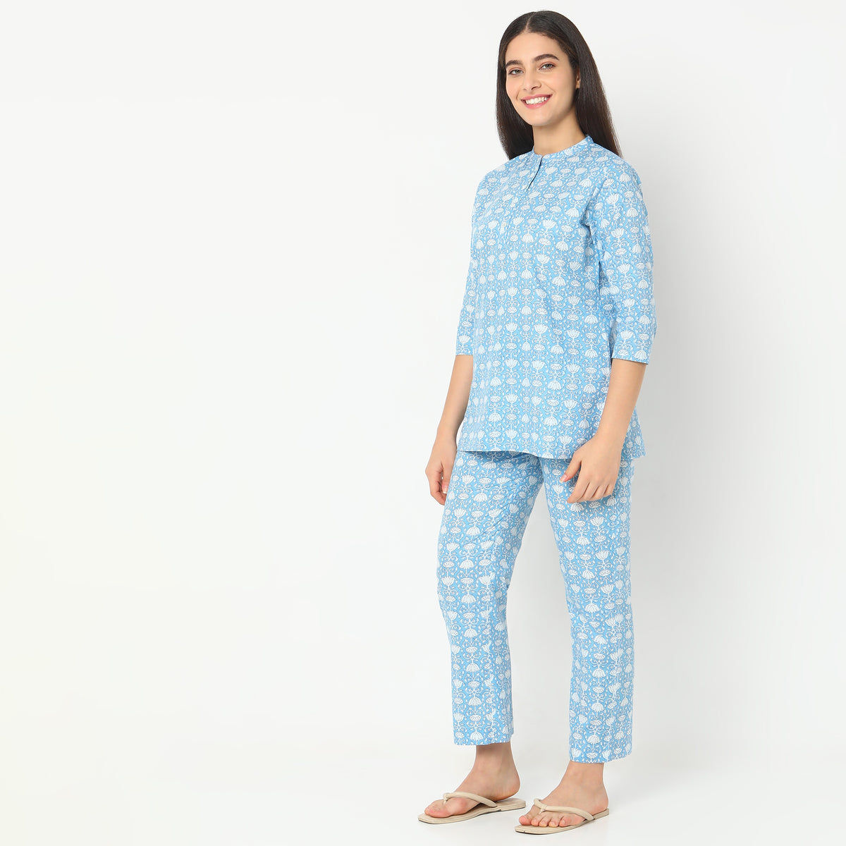 Regular Fit Printed Sleepwear Sets