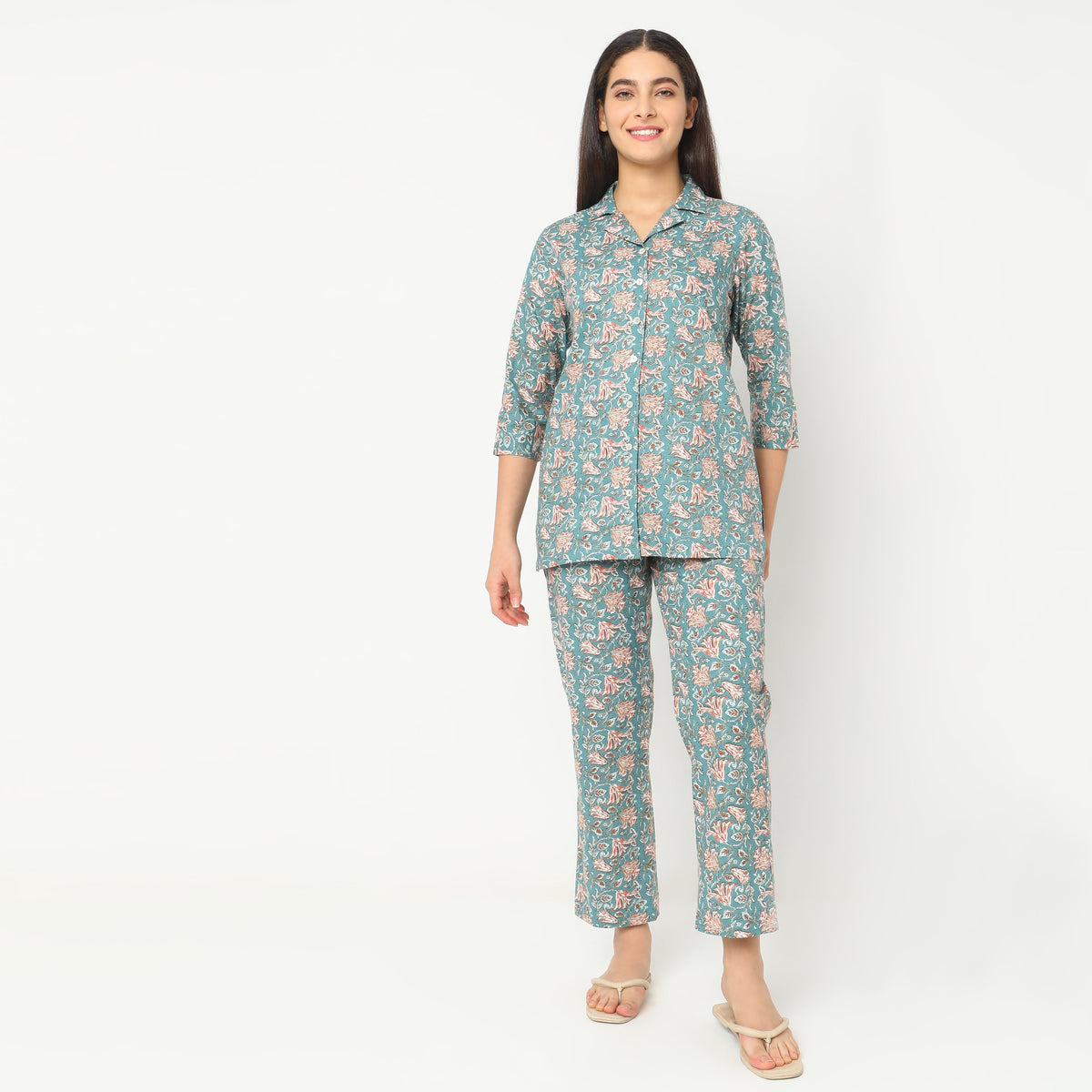 Regular Fit Printed Sleepwear Sets