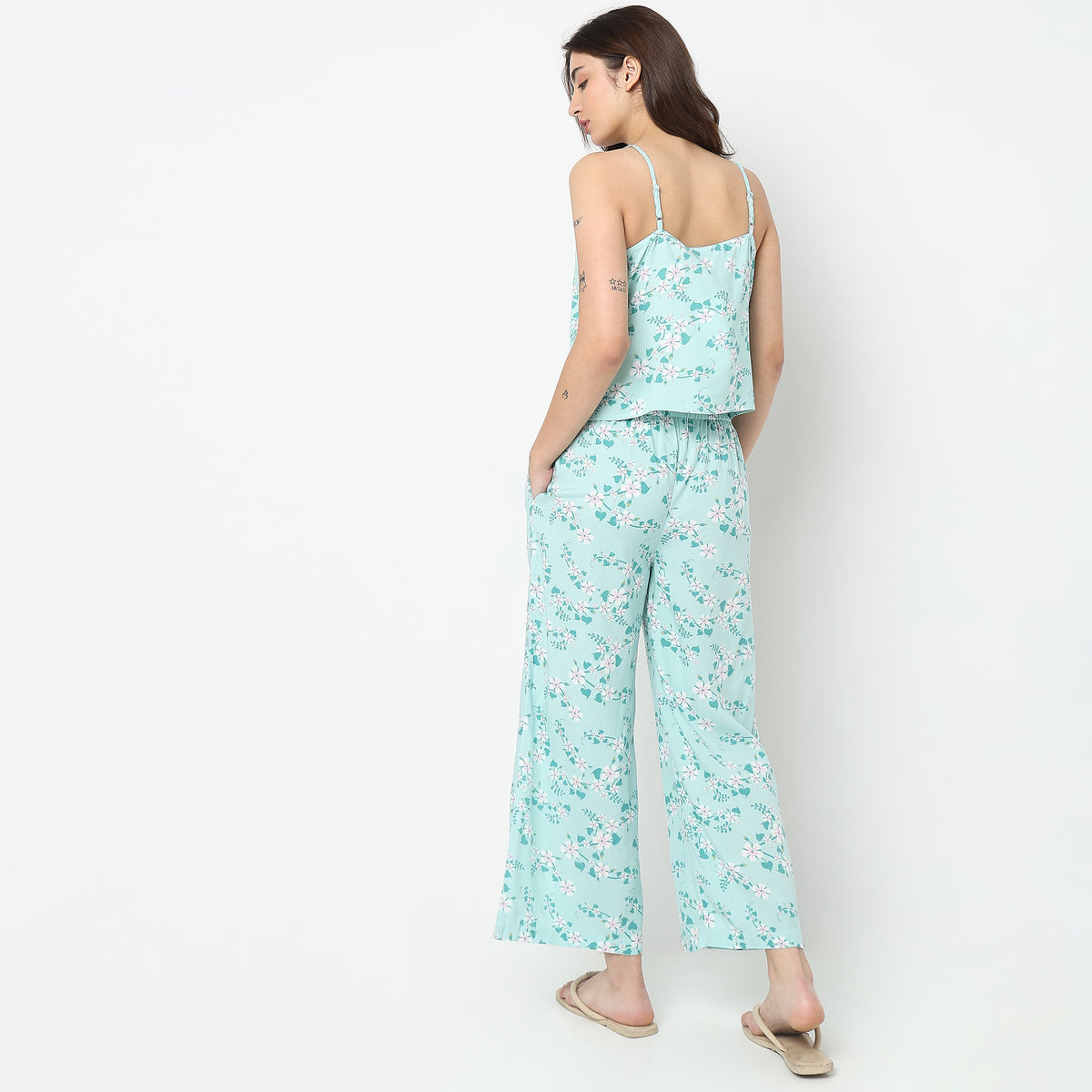 Regular Fit Floral Sleepwear Sets