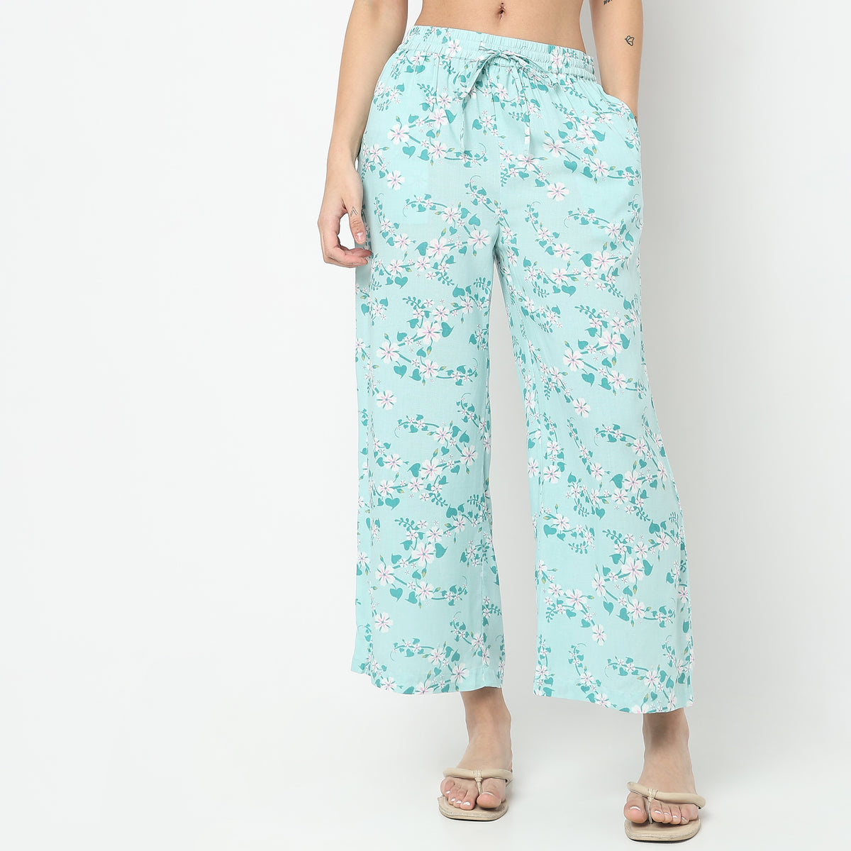 Regular Fit Floral Sleepwear Sets