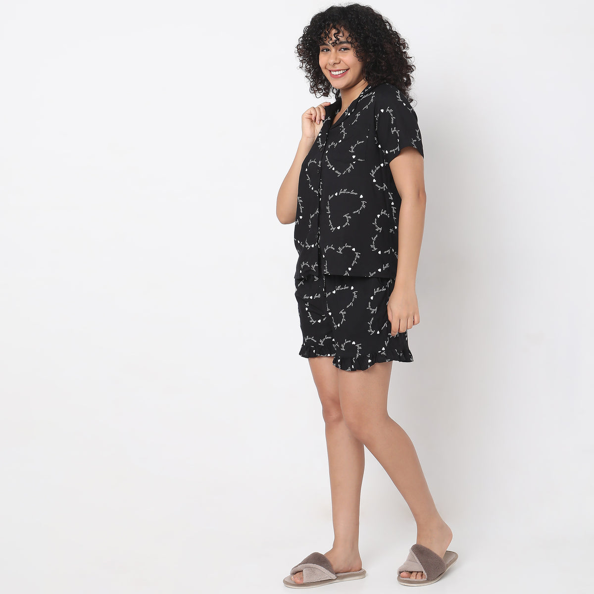 Regular Fit Printed Sleepwear Sets