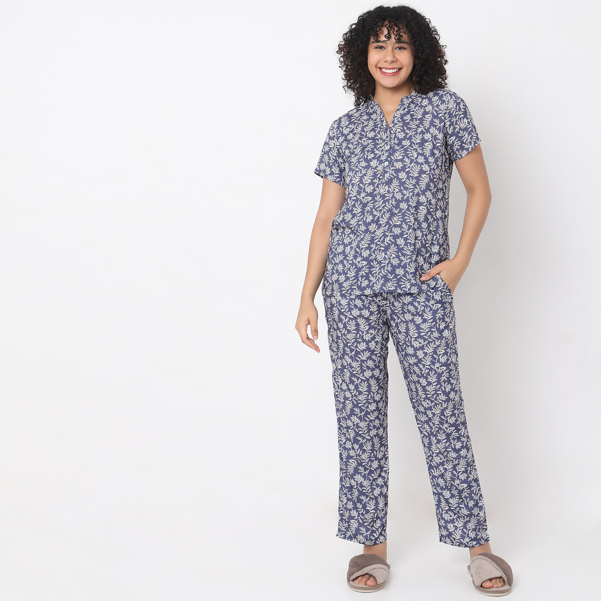 Regular Fit Printed Sleepwear Sets