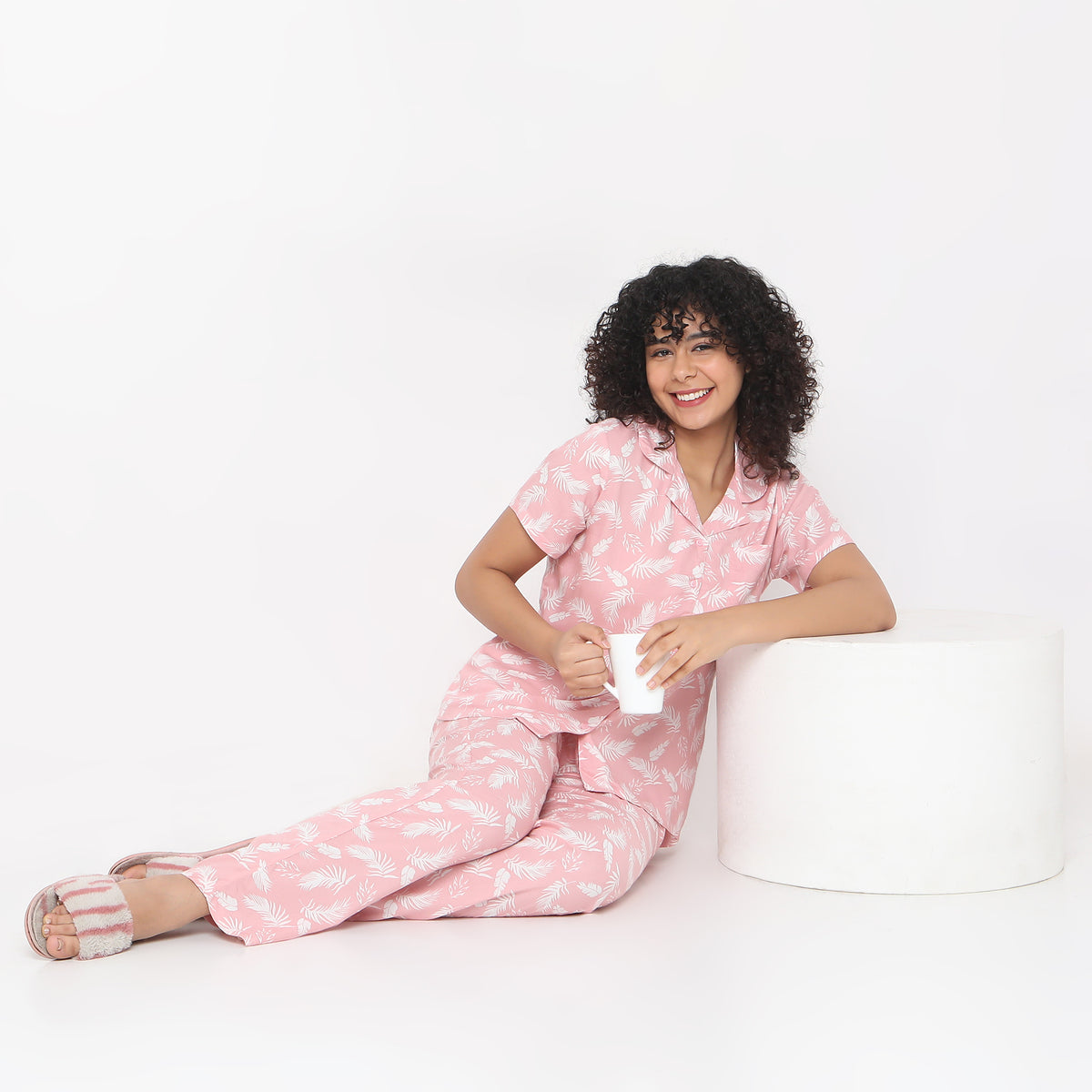 Regular Fit Floral Sleepwear Sets