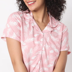 Regular Fit Floral Sleepwear Sets