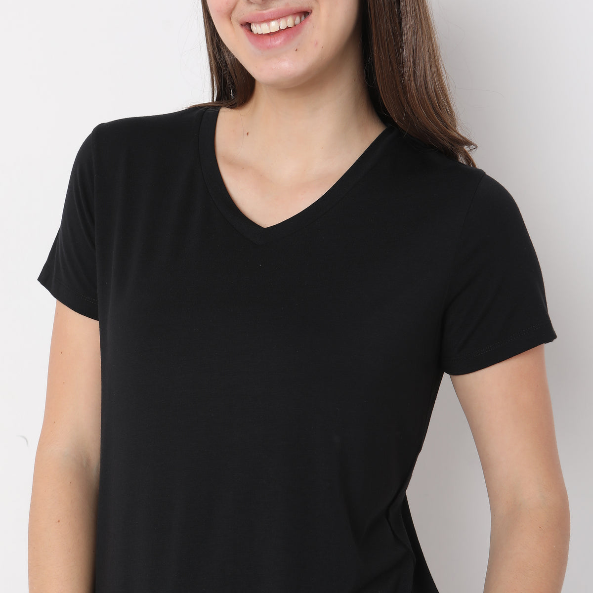 Regular Fit Solid Top