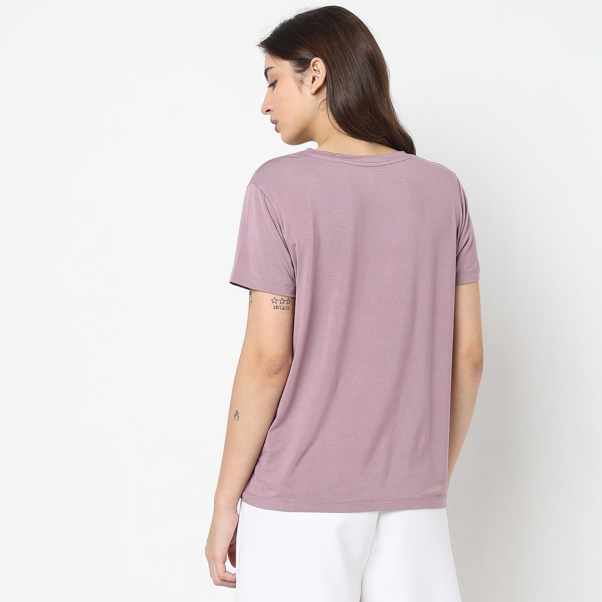 Regular Fit Solid Top