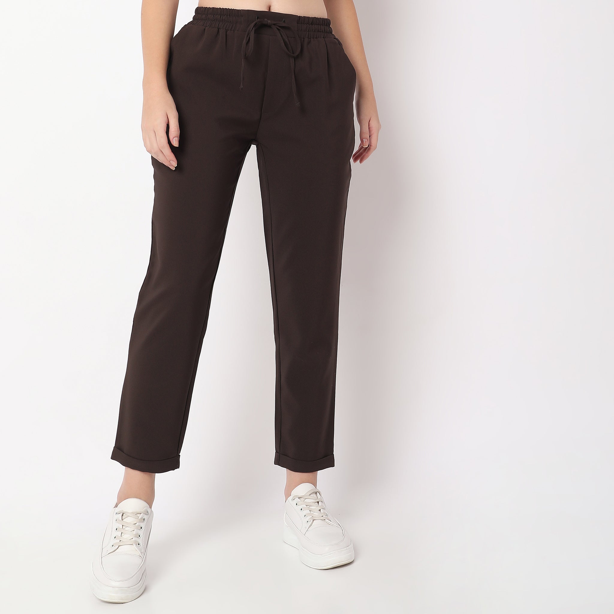 Khaki Trousers - Tapered Trousers - Office Chic Trousers - Lulus