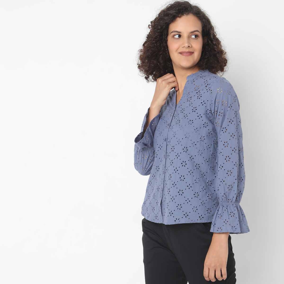 Regular Fit Schiffi Top