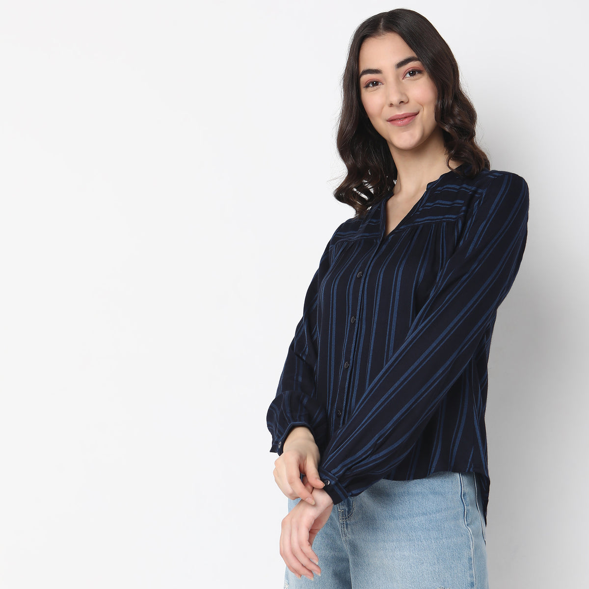 Regular Fit Striped Shirt